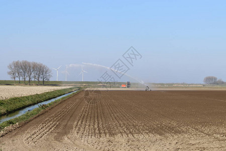 荷兰GoereeOverflakkee岛农民用图片