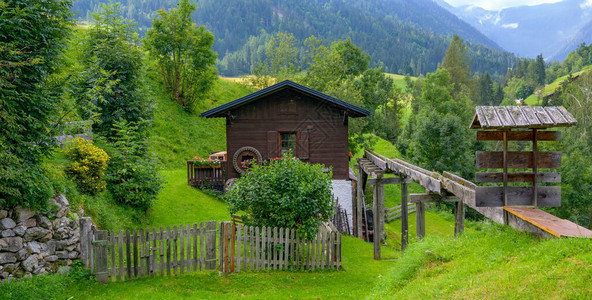 奥地利MariaLuggau村Gailvalley村旧图片