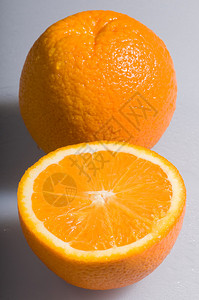 果汁橙色是灰色的背图片