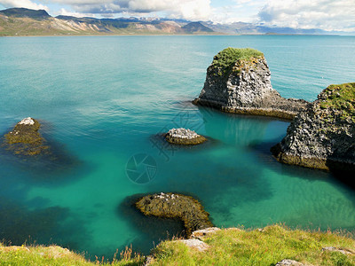 冰岛惊人的海岸图片