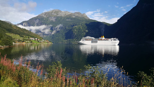 挪威GeirangerFjor图片