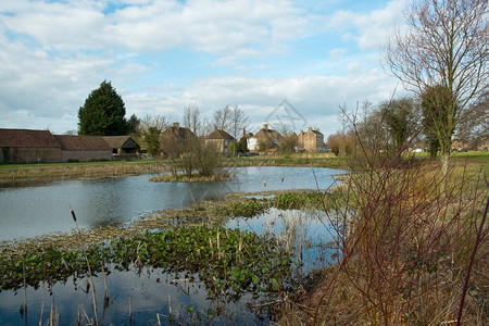 绿色村是英国最古老的村庄图片