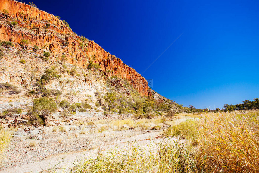 澳大利亚北部地区格伦海峡谷的景象在图片