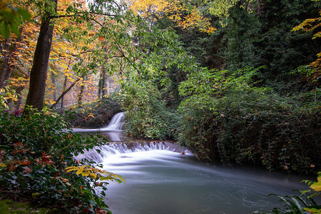 秋季有的河流图片