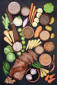 素食保健食品饮食概念图片