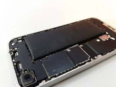 手机电池膨胀手机电池更换老损坏的图片