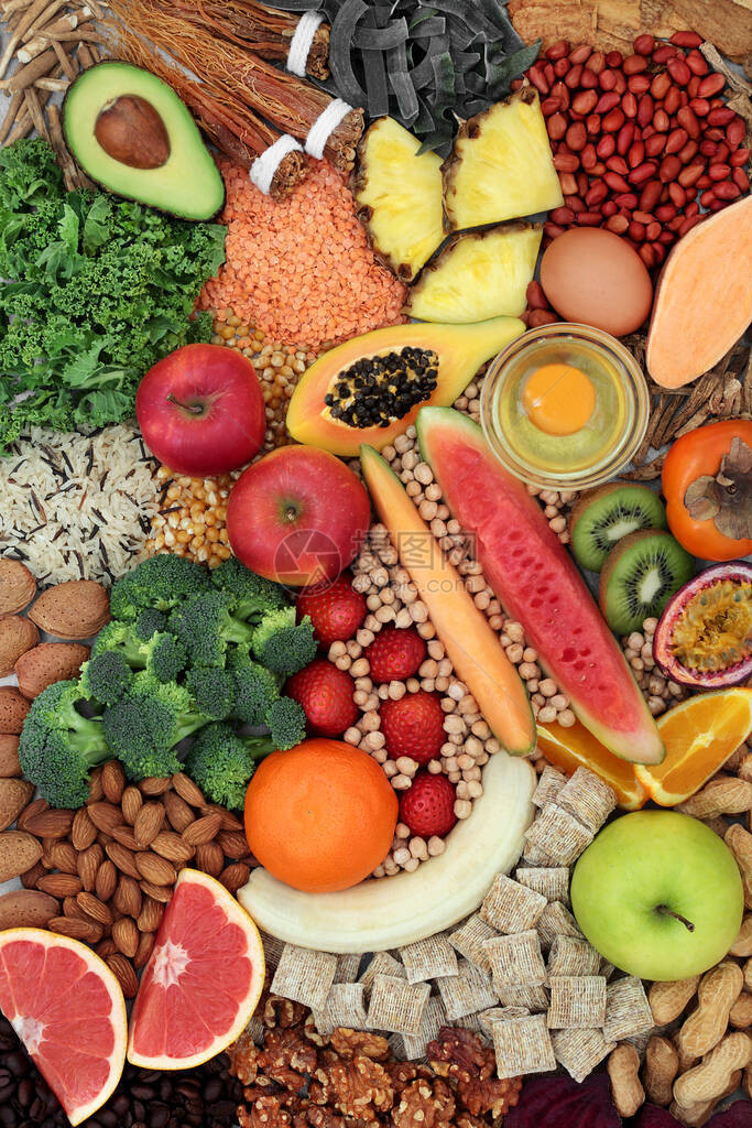 健康饮食的超级食品图片