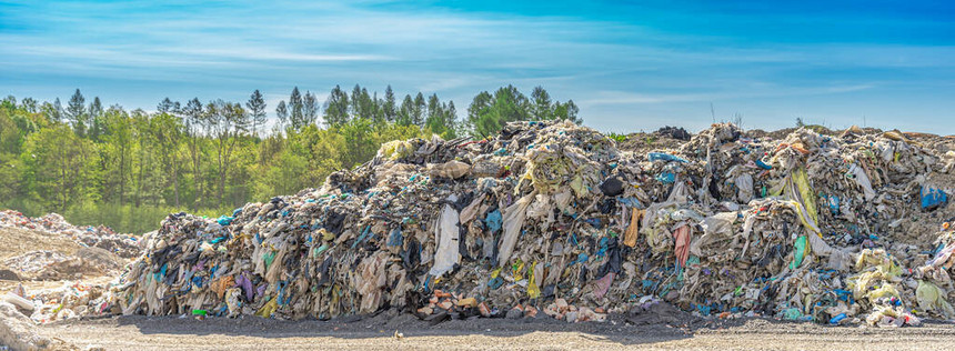 城市废物填埋地的质环境保护生态图片