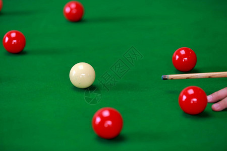 Snooker桌上的S图片