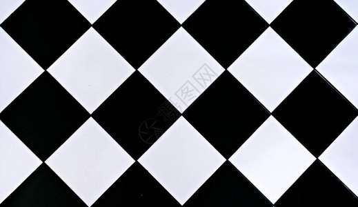 黑色和白色正中层地板抽背景图片