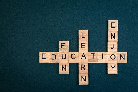 在篮板学校的木块教育词教育木块形成的教育词背景背景图片
