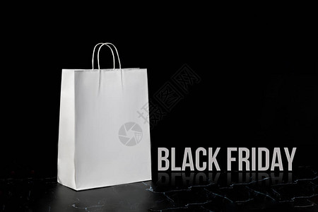 黑色星期五的概念软件包是黑色背图片