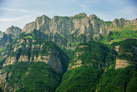 瑞士山地景观因图片