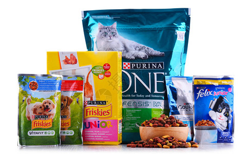 由雀巢普瑞纳Petcare生产的宠物食品全球品牌图片