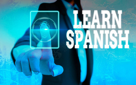 概念手写显示学习西班牙语西班牙词汇方言语音中的概念图片