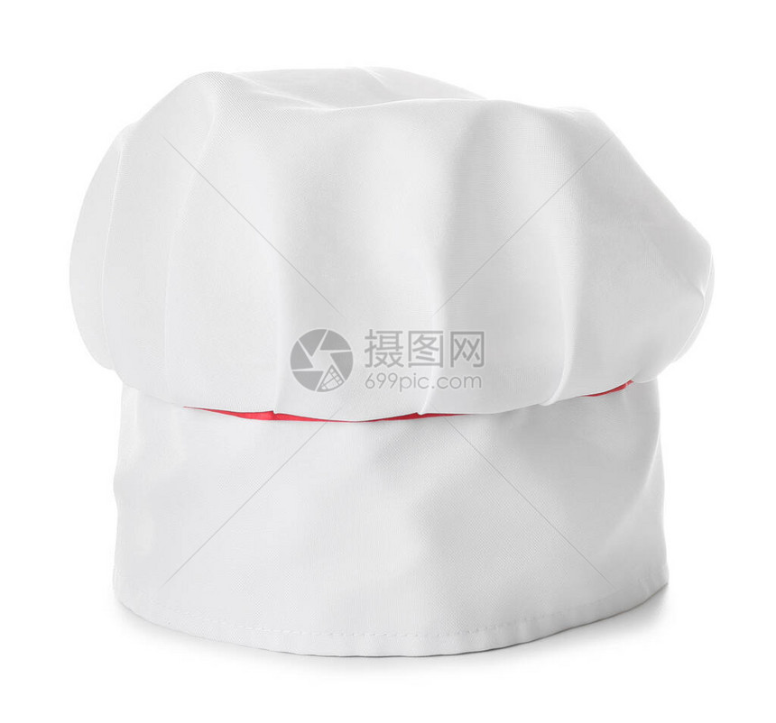 白色背景上的厨师帽图片
