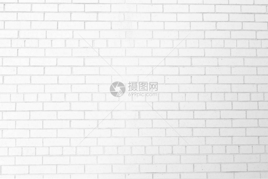抽象的白色砖墙图片