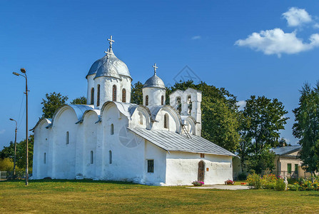 浸信会圣约翰的圣诞大教堂是俄罗斯最古老的之一从12世纪上半叶开始图片