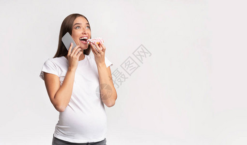 孕期生活方式概念图片