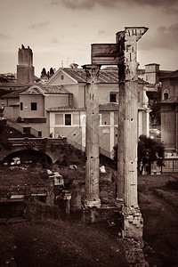 罗马论坛古代建筑的图片