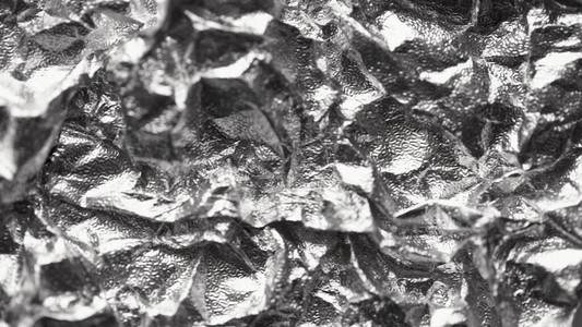 箔银皱折金属铝质感背景表面装饰背景设计图片
