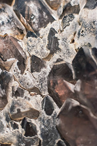 黑白彩色矿物石头的特写镜头图片