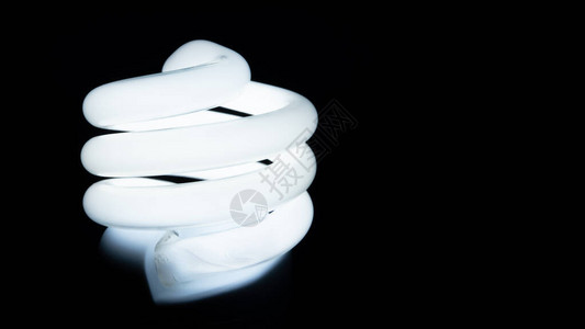 CFL节能螺旋灯泡白发图片