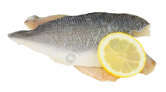 Rawbasa鱼类填料也称为白底图片