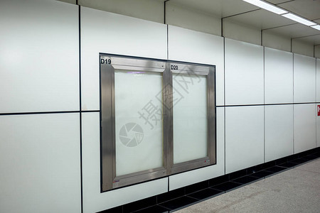 新加坡MRT车站Asia拍摄的地铁站背景图片