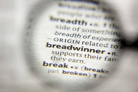字典中的词句或词组Bread图片