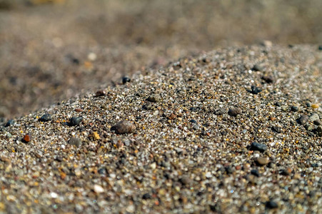 沙滩上沙子的质地图片