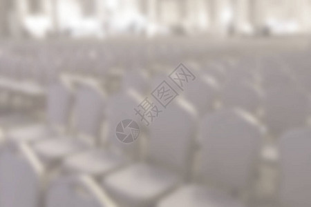 音乐会中抽象的模糊椅子图片