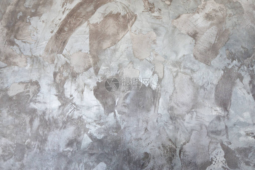 混凝土抛光无缝纹理背景老化的水泥背景阁楼风格的灰色墙面石图片