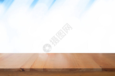 空桌蓝色梯度模糊bok背景图片