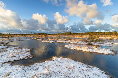 冬季美丽的北方景观图片