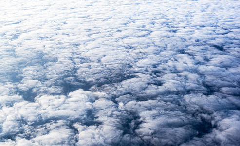 平流层空气风景空间的云层从110图片