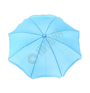 白色背景上的时尚雨伞图片