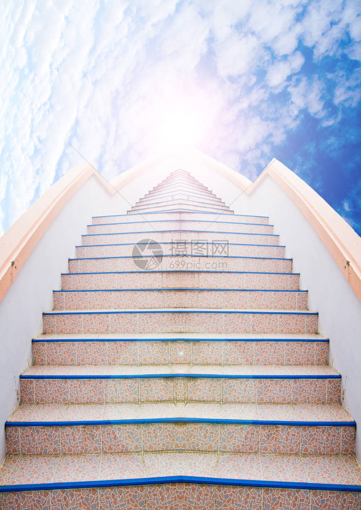 成功之阶梯楼梯和美图片