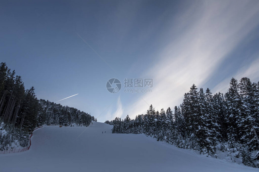 奥地利Tulfes滑雪胜地阿尔卑图片