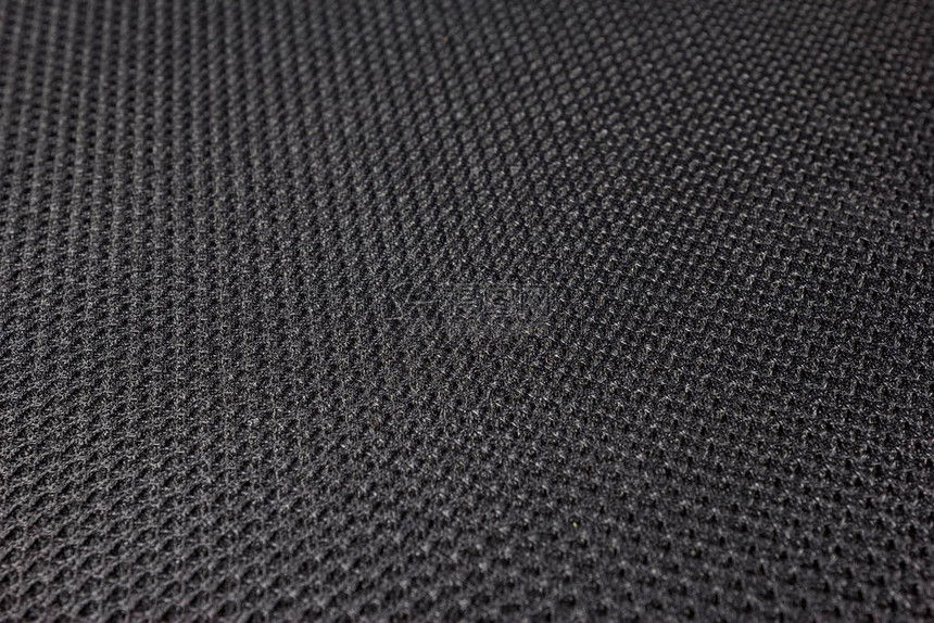 粗糙的黑色织物纹理针织棉物图片