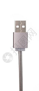 USB微电缆智能手机充电供应孤图片