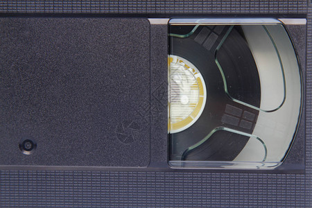 VHS录像带的堆叠作为背景旧录相图片