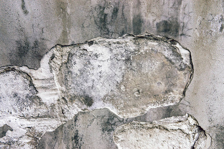 墙上石膏的纹理灰色背景水泥墙被图片