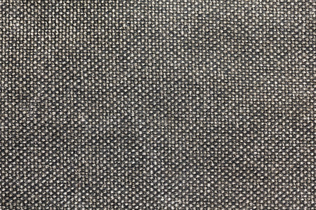 灰色织物或抽象黑色织物纹理的特写背图片