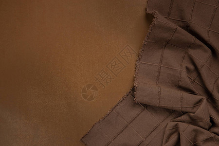 棕色背景上的棕色桌布图片