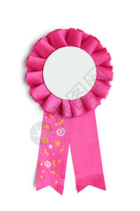粉色最高品质彩色徽章白色背景图片