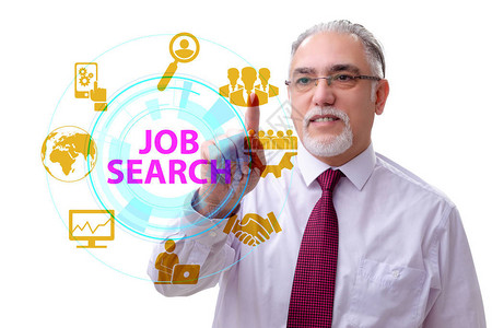 网上征聘和寻找工作概念在线图片
