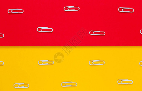 红色和黄色背景的白皮书剪贴片图片