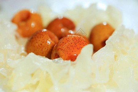 银耳山楂沙拉小吃图片