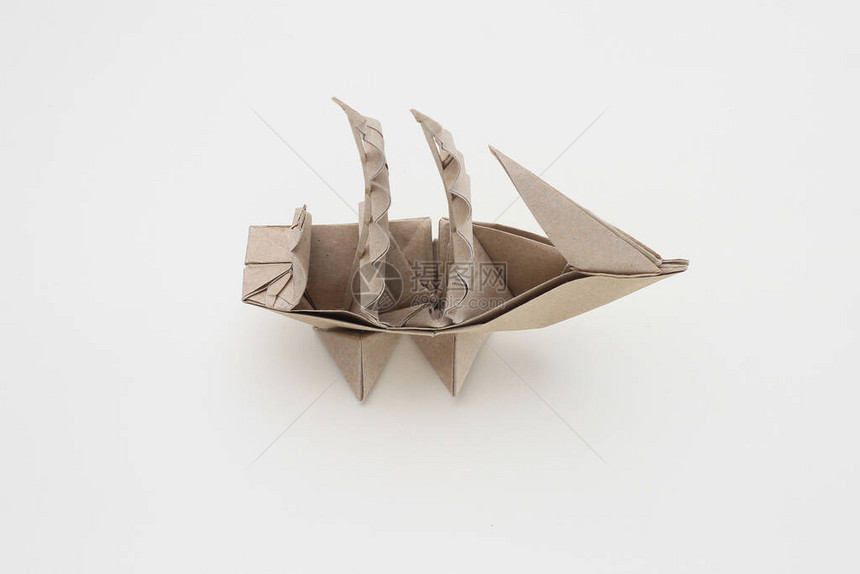 Origami纸帆船模型选择图片